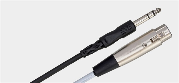 XLR - TS 6,3 mm